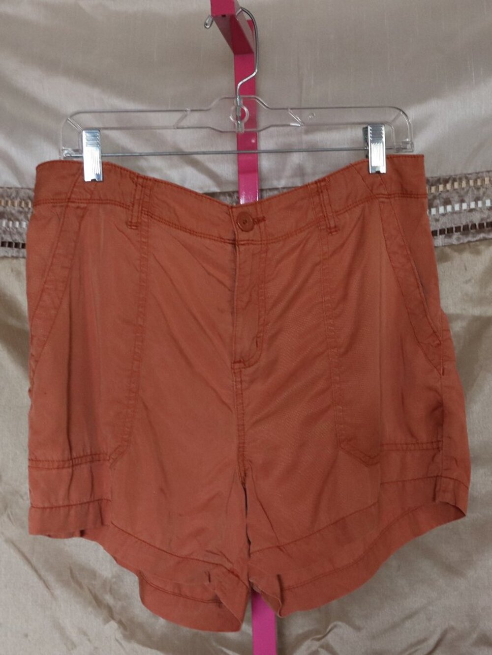 Sanctuary - Social Standard Shorts - Size Large - Terracotta
